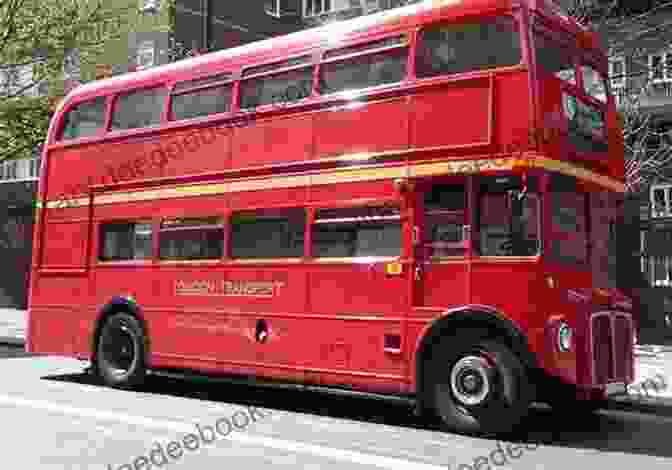 A Bright Orange London Double Decker Bus The Colours Of London Buses 1970s
