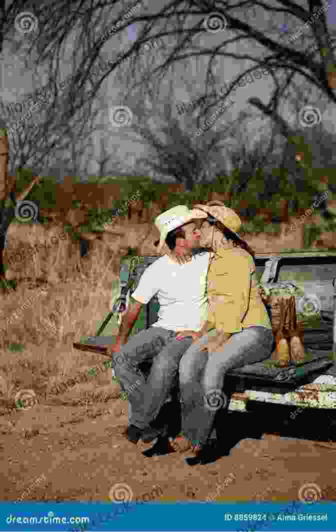 A Cowboy And A Woman Kissing In A Snowy Field A Real Cowboy For Christmas (Wyoming Rebels)