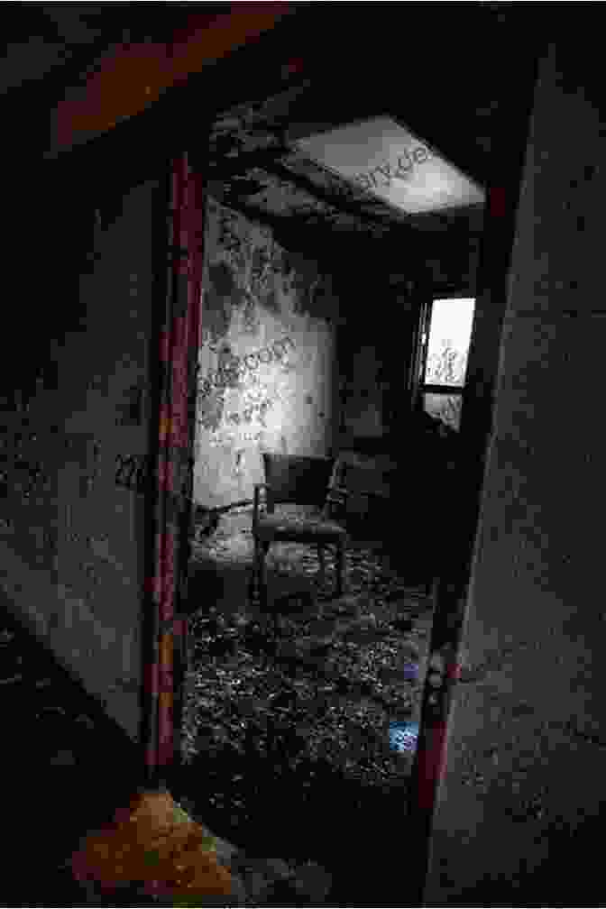 A Desolate And Haunting Image Of An Abandoned Asylum Nestled Amidst The Eerie Northern Michigan Wilderness. Ashes Beneath Her: A Northern Michigan Asylum Novel