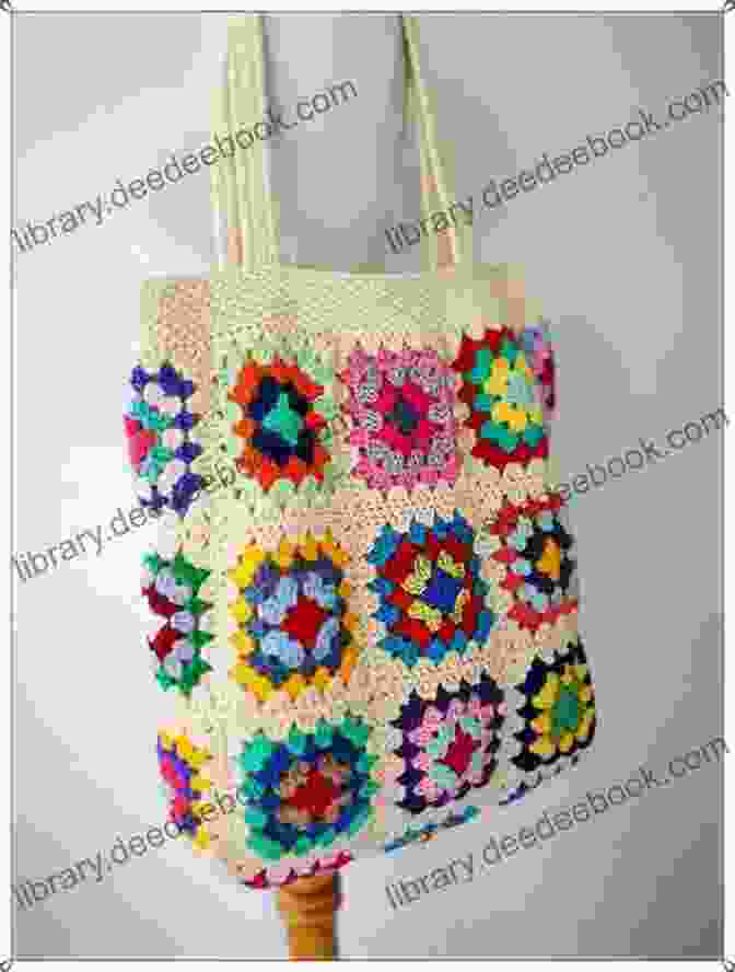 A Granny Square Bag Made With A Variety Of Colors Granny Squares: 20 Crochet Projects With A Vintage Vibe