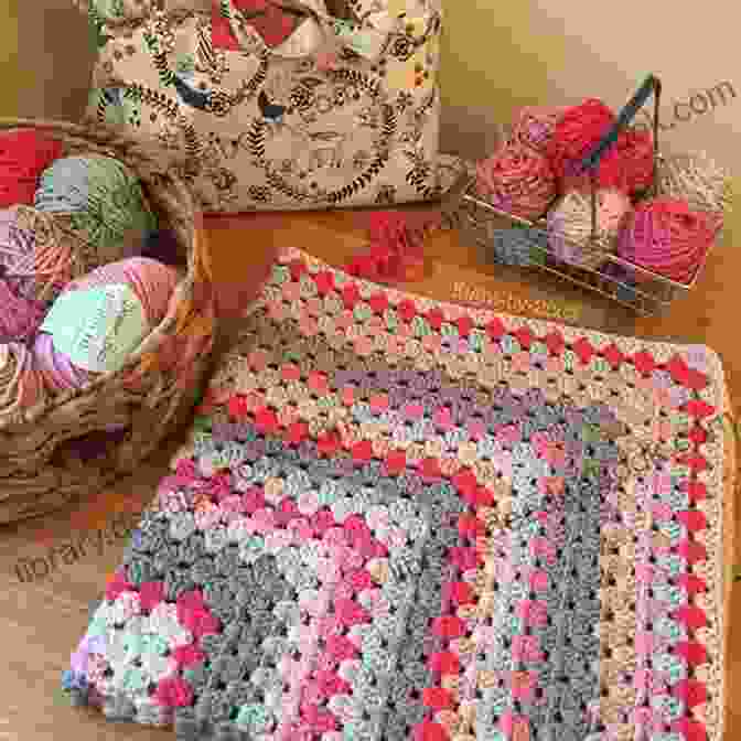 A Granny Square Blanket Made With A Variety Of Colors Granny Squares: 20 Crochet Projects With A Vintage Vibe