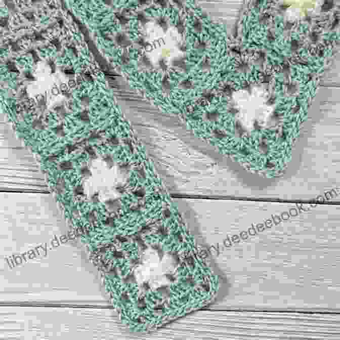 A Granny Square Scarf Made With A Solid Color Granny Squares: 20 Crochet Projects With A Vintage Vibe