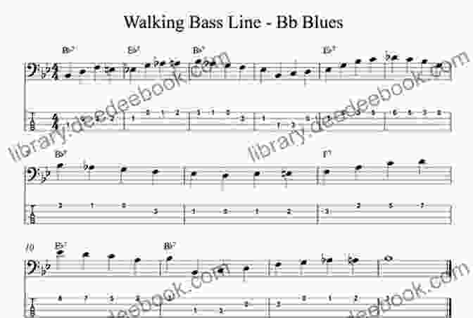A Jazz Bassist Playing A Walking Bass Line Constructing Walking Jazz Bass Lines I Walking Bass Lines The Blues In 12 Keys Bass Tab Edition: Walking Bass Lines In 12 Keys Techniques And Exercises For The Electric Bass