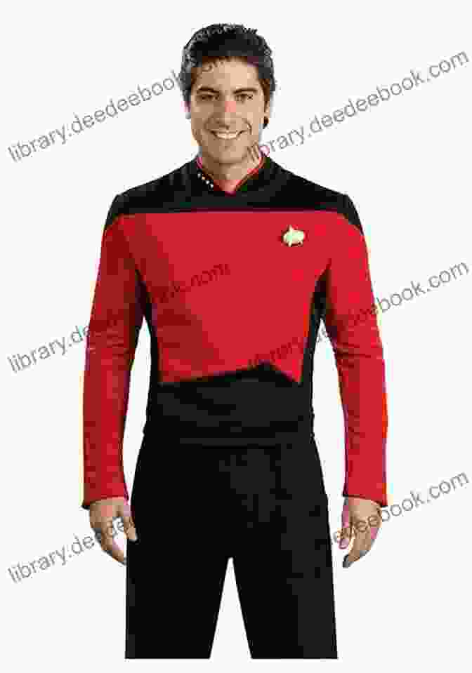 A Man Is Wearing A Star Trek Costume That He Made Himself. Cross Stitch: Explore Strange New Worlds Of Crafting (Star Trek)