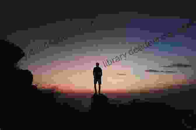 A Man Stands At The Edge Of A Lake, His Silhouette Cast Against The Setting Sun While You Walked By Regina Felty