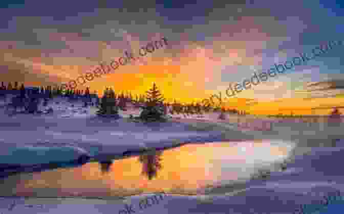 A Sunrise Over A Winter Landscape Winter S Secret: Clean Romance Mystery (Northern Intrigue 1)
