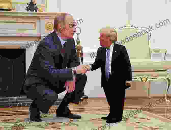 A Tiny Donald Trump Is Dwarfed By The White House. Americas Most Beloved POTOUS Donald J Trump 1st Edition: A Surreal Photographic Representation Of President Donald J Trumps 1st 100 Days In Office (MAGA COMICS)