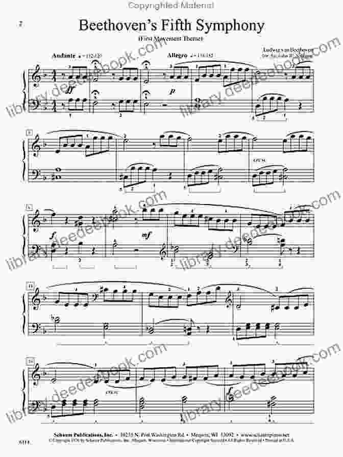 Beethoven's Fifth Symphony, Opening Motif Symphonies Nos 6 And 7 In Full Score (Dover Orchestral Music Scores)