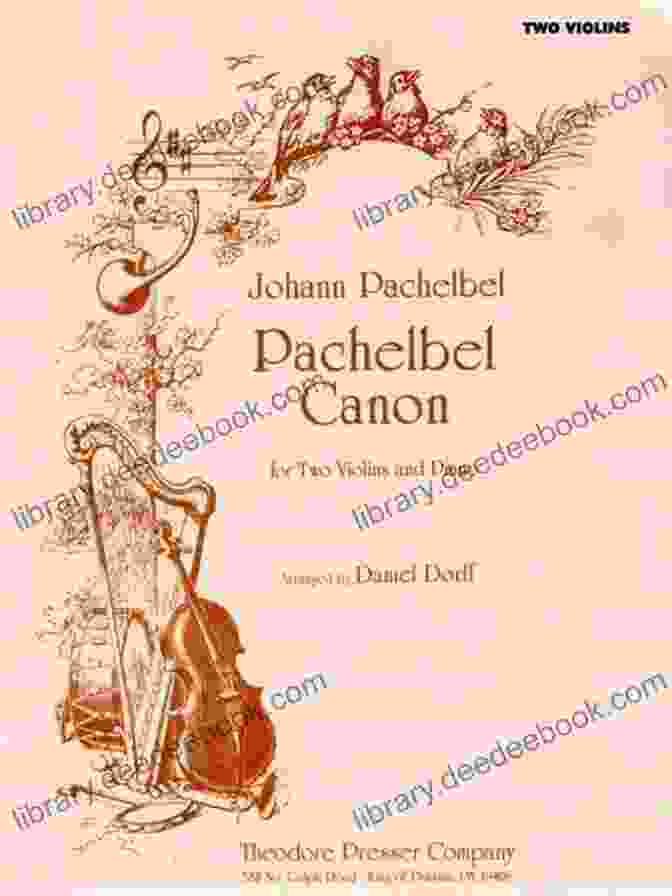 Canon In D By Johann Pachelbel 24 Favorite Classical Themes For Violin Duet