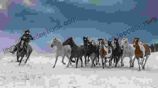 Cowboy Riding A Horse Through A Snowy Landscape A Real Cowboy For The Holidays (Wyoming Rebels 9)