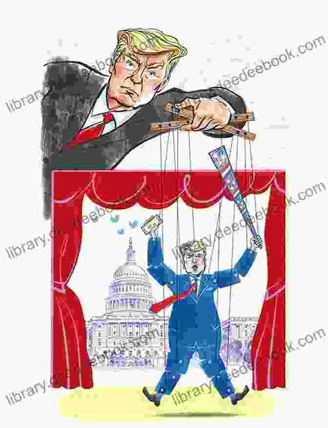 Donald Trump Is Depicted As A Puppet, With Strings Attached To His Hands. Americas Most Beloved POTOUS Donald J Trump 1st Edition: A Surreal Photographic Representation Of President Donald J Trumps 1st 100 Days In Office (MAGA COMICS)