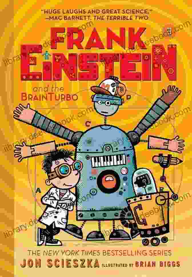 Frank Einstein And Watson Embarking On An Adventure, Facing A Mysterious Creature In A Dark Forest Frank Einstein And The Electro Finger (Frank Einstein #2): Two (Frank Einstein And The Antimatter Motor)