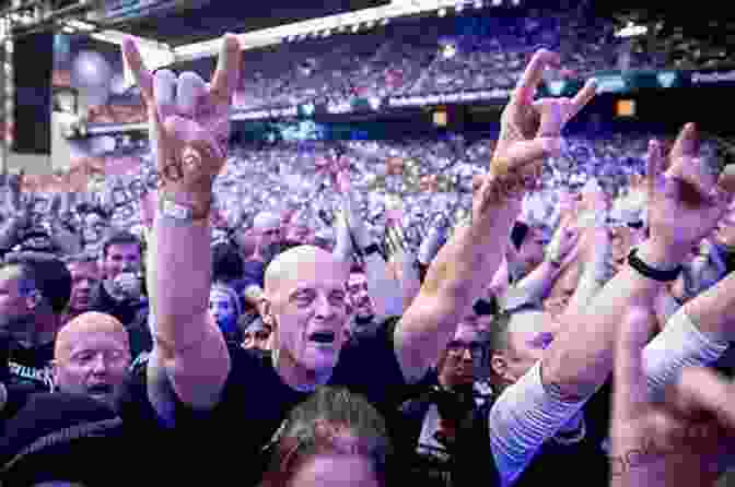 Gillian Birch Surrounded By A Crowd Of Fellow Metallica Fans During A Concert Great Googly Moogly Gillian Birch