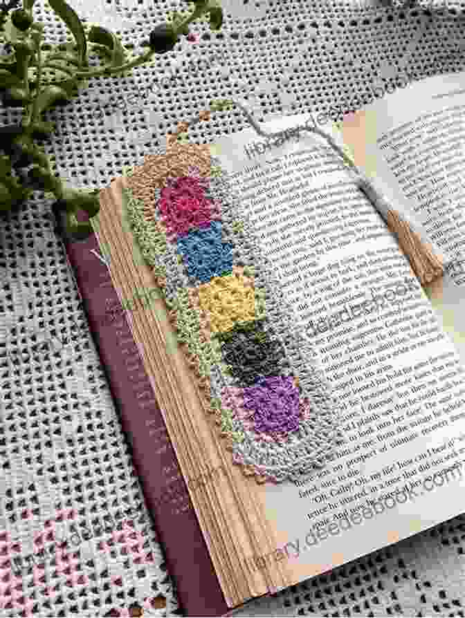 Granny Square Bookmarks Made With A Variety Of Colors Granny Squares: 20 Crochet Projects With A Vintage Vibe