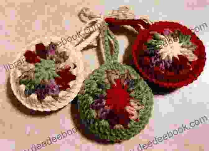 Granny Square Ornaments Made With A Variety Of Colors Granny Squares: 20 Crochet Projects With A Vintage Vibe