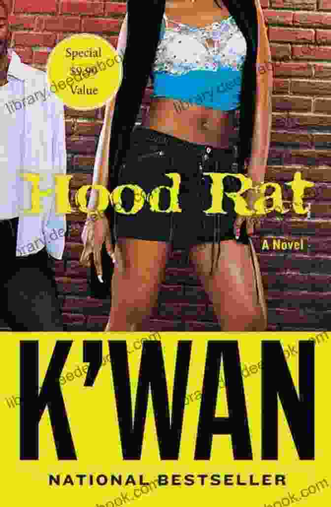 Hood Rat Novella Book Cover Featuring A Young Woman In A Hoodie With A Determined Expression Hood Rat: A Novel K Wan