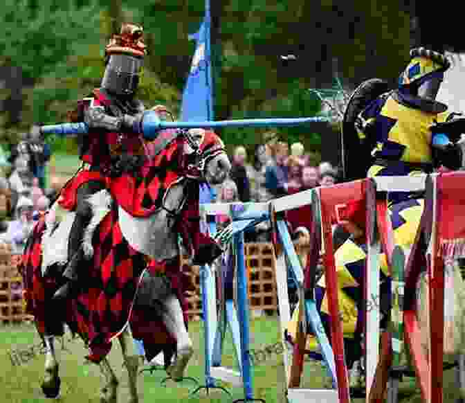 Knights Participating In A Modern Jousting Tournament Scholastic Reader Level 2: Tales Of The Time Dragon #1: Days Of The Knights