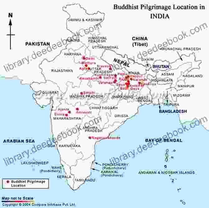 Map Of Bihar, India, Showcasing Key Religious Sites Associated With Buddhism And Jainism BIHAR: The Land Of Buddhism And Jainism