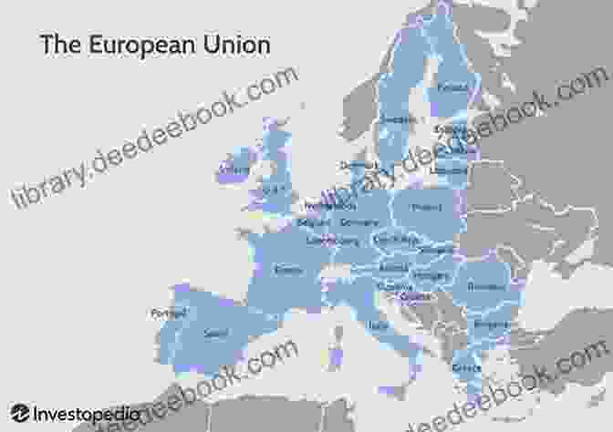 Map Of The European Union Highlighting The Free Movement Of Goods, Services, Capital, And Labor Within The Single Market European Union Internal Market Law