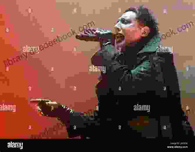 Marilyn Manson Performing With His Band Dissecting Marilyn Manson Gavin Baddeley