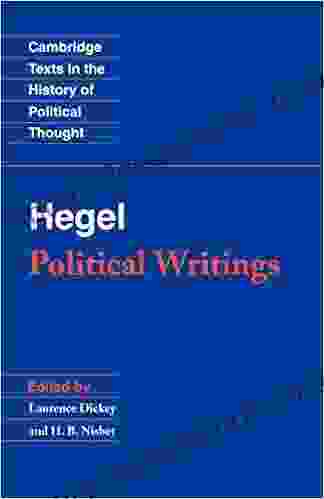 Hegel: Political Writings (Cambridge Texts In The History Of Political Thought)